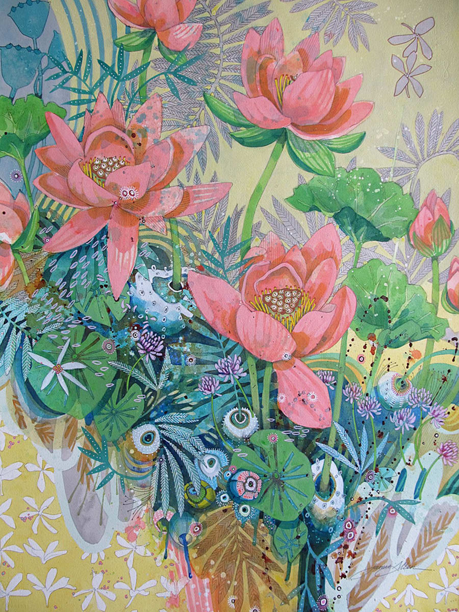Clover Lotus by Jamie  Allen 