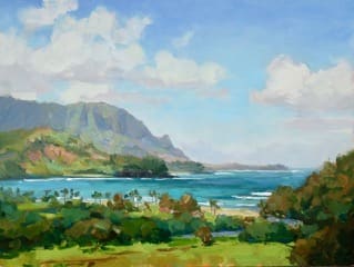 Hanalei Overlook by Jeni  Prince 