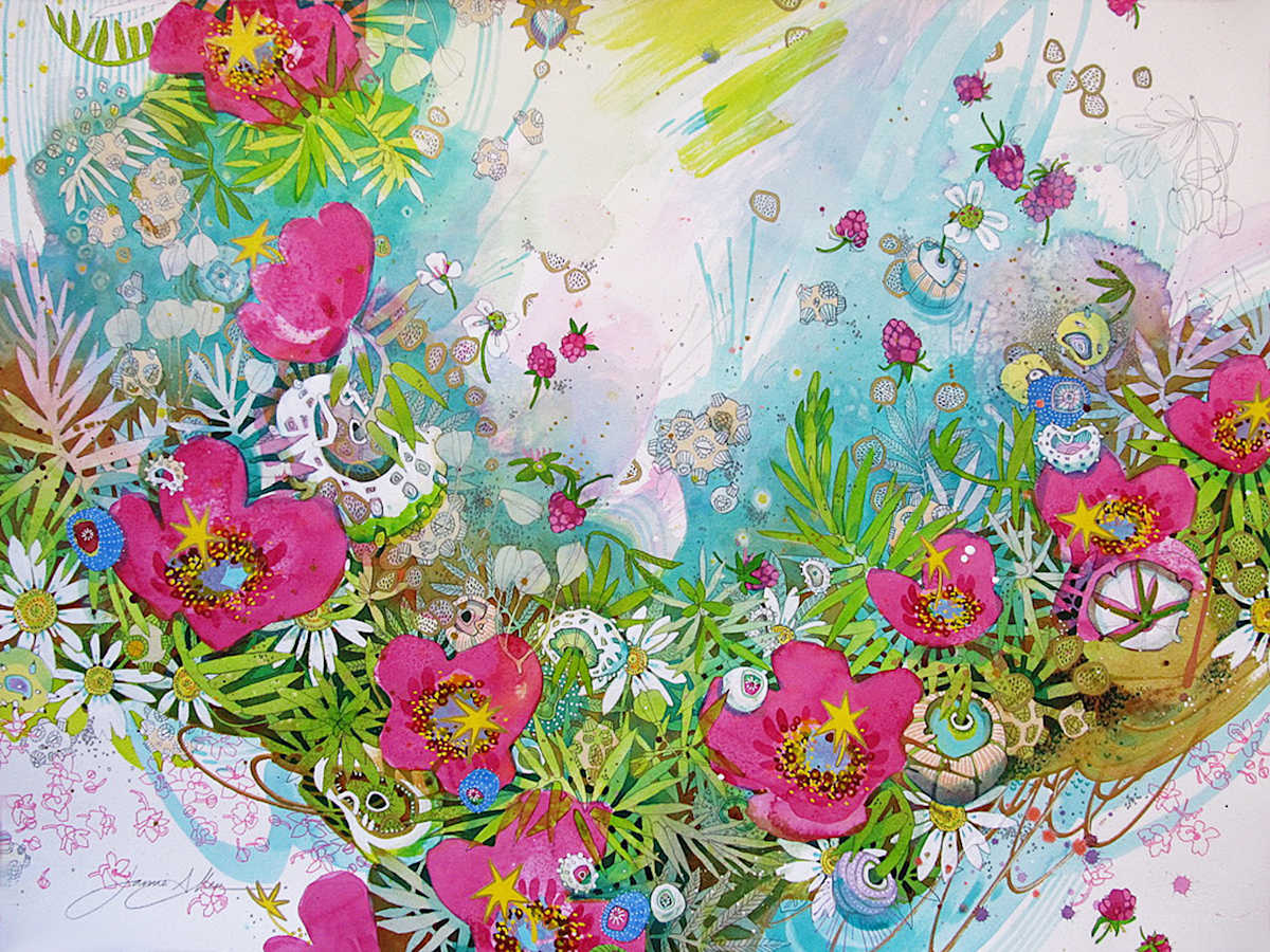 Picking Daisies by Jamie Allen, Image 1.
