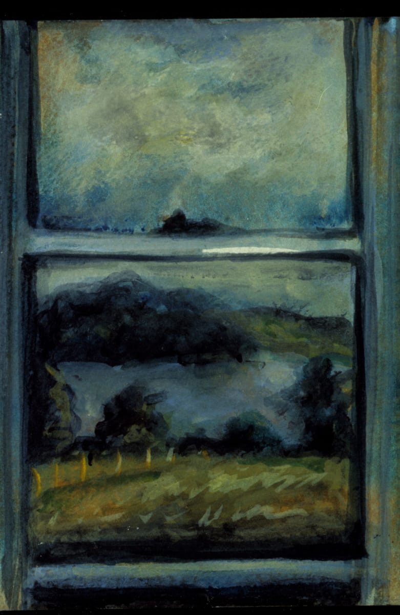 Annaghmakerrig Postcard Series #13 by Gilah Yelin Hirsch  Image: matte & frame, 11.25"x13.5"