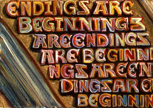 Book of Keys #20, Endings are Beginnings by Gilah Yelin Hirsch 
