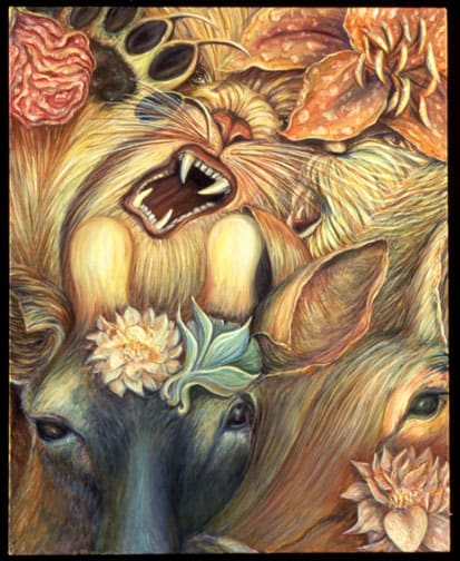 Flowery Combat by Gilah Yelin Hirsch, Image 1.