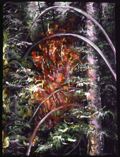 Rim Series #09, Cathedral Fire by Gilah Yelin Hirsch 