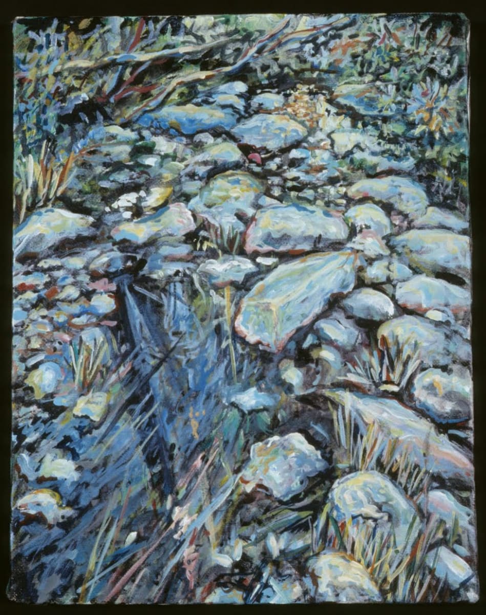 Rim Series #20, Stream Stones by Gilah Yelin Hirsch 