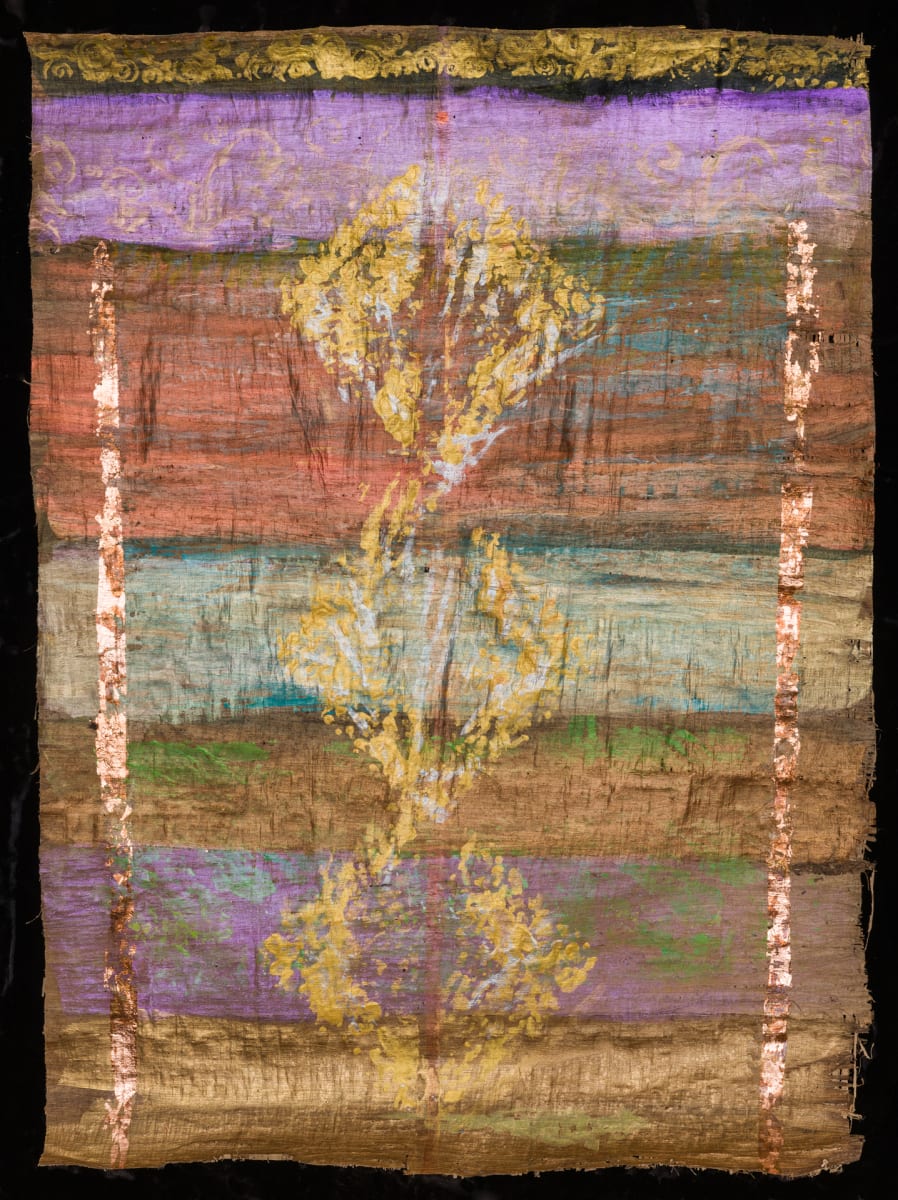 Emanations at the Lake, Series VIII #9, When Life Began by Gilah Yelin Hirsch 