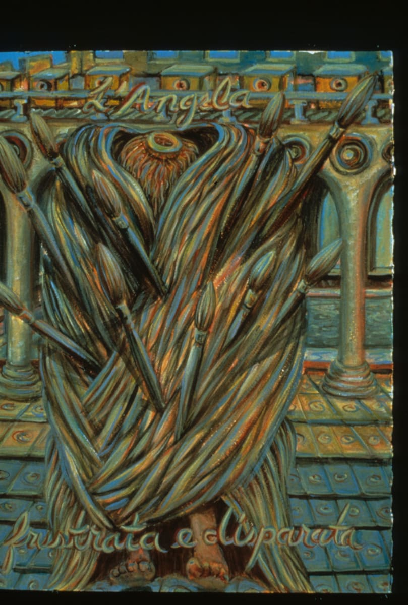 The Angel is Frustrated & Despairing by Gilah Yelin Hirsch 