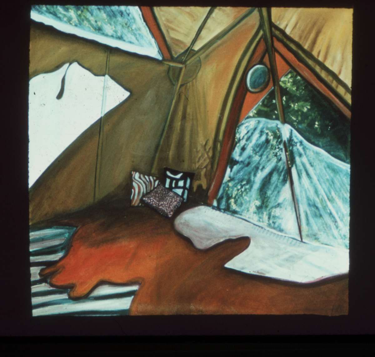 Window Series #19, In-Tent by Gilah Yelin Hirsch 