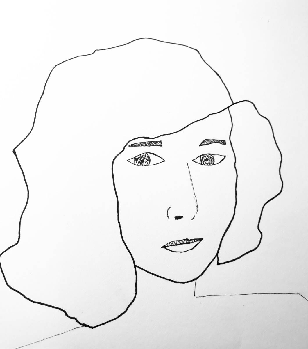 Lady Sketch One, Image 1.