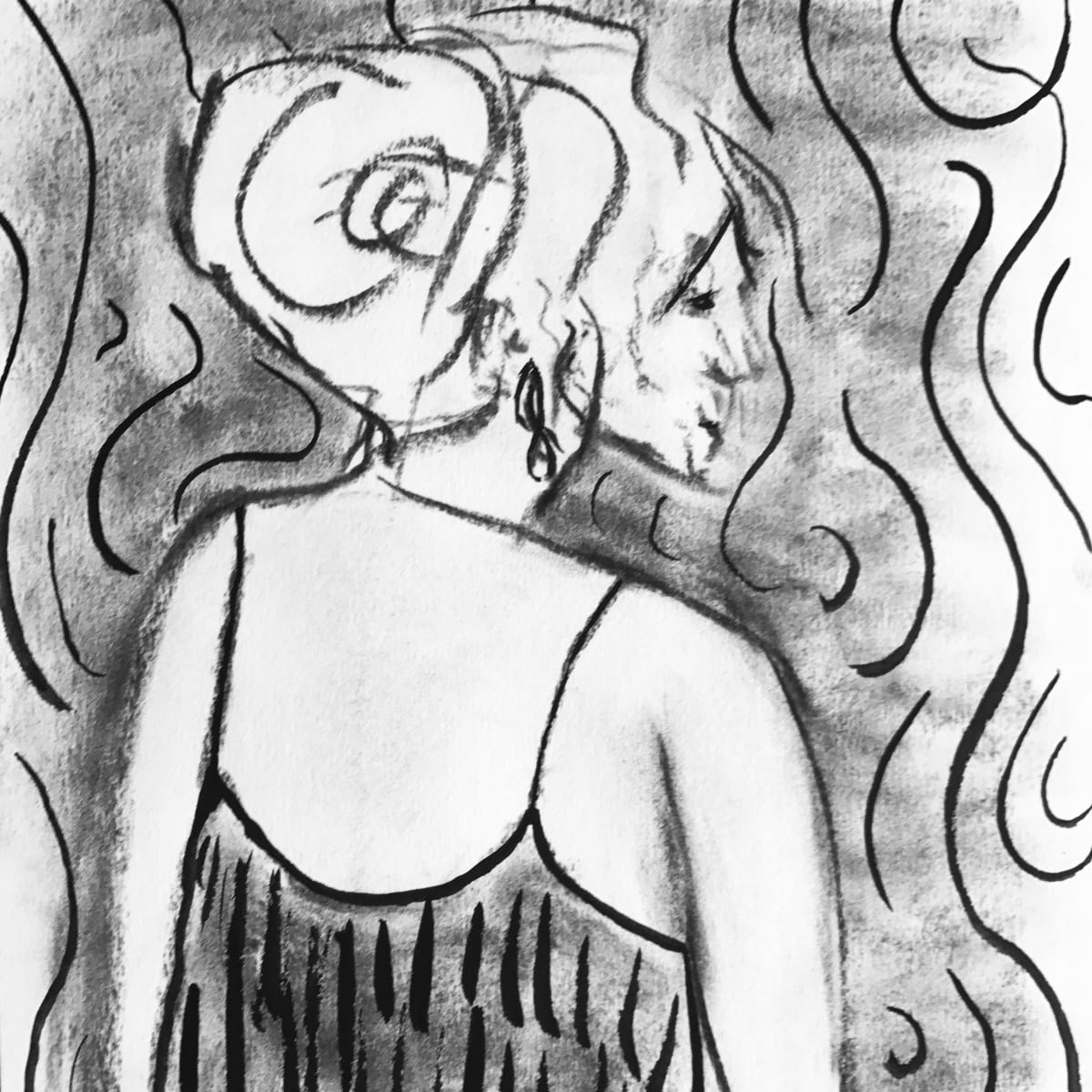 Sketch Lady Two, Image 1.