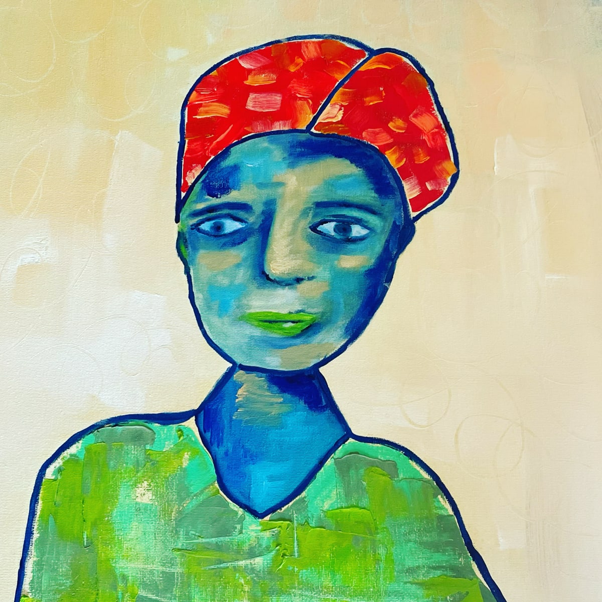 Blue Face, Image 1.