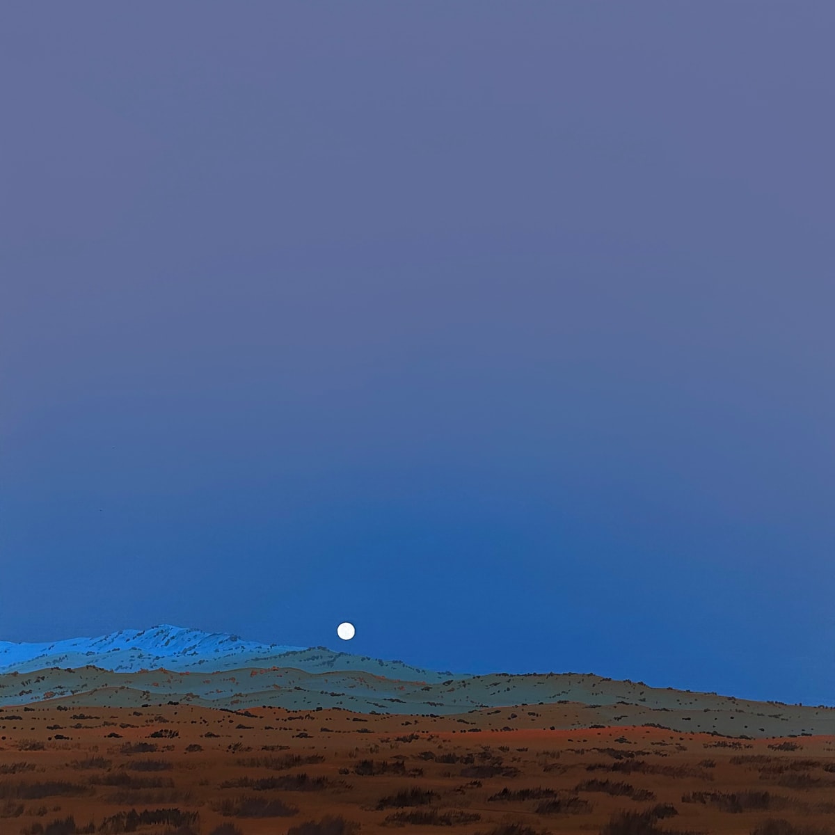 Marfa Moonrise by Kristin Moore 