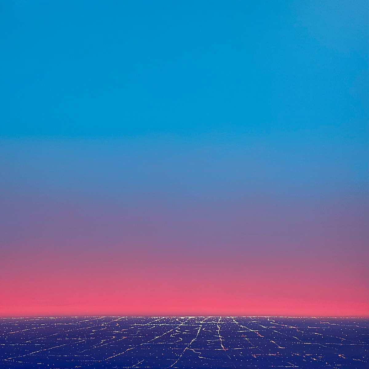 L.A. City Lights (Purple) by Kristin Moore 