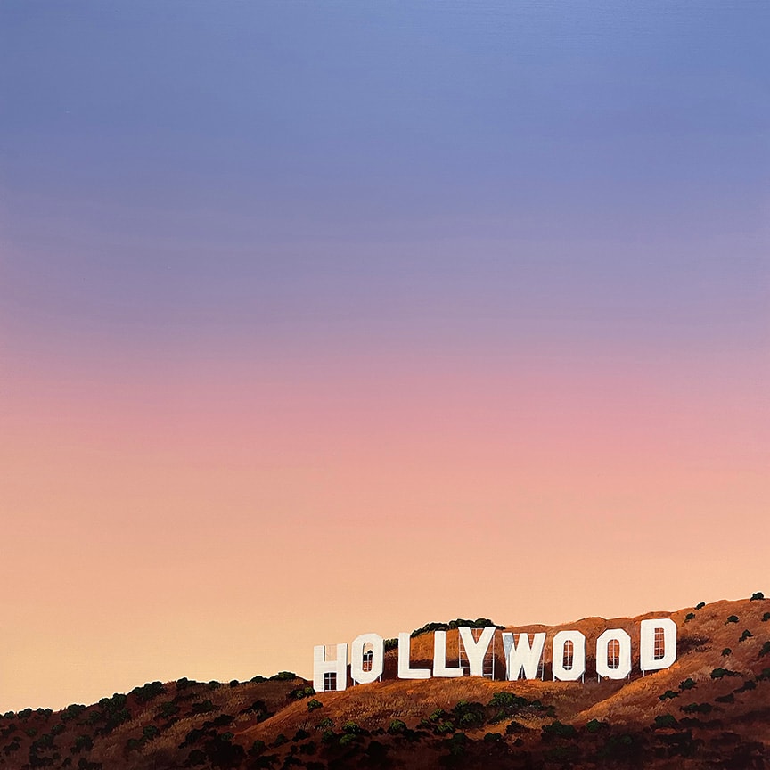 Hollywood (Dusk) by Kristin Moore 