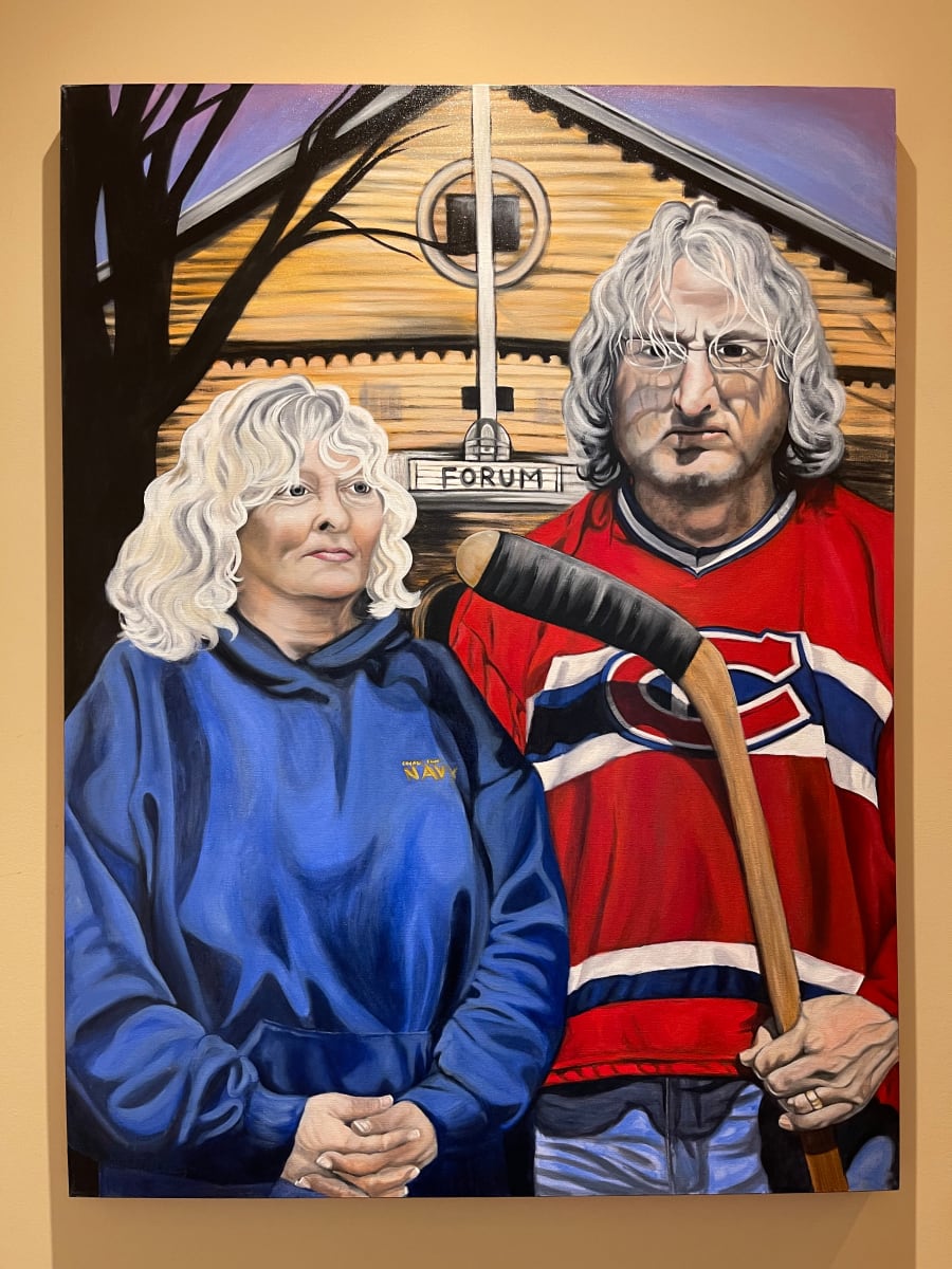 Canadiens Gothic by Brandy Saturley 