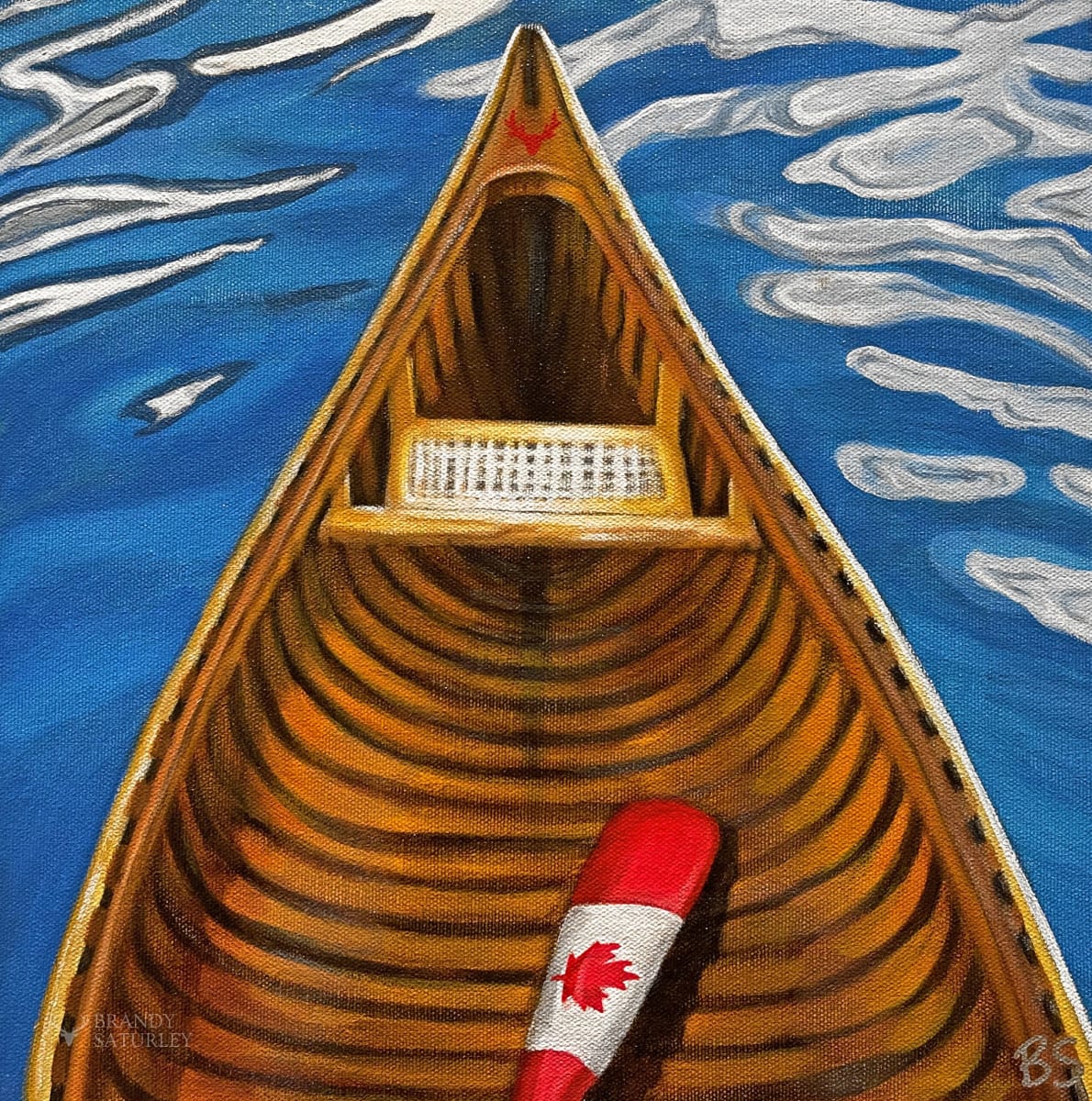Canoe View by Brandy Saturley, Image 2.