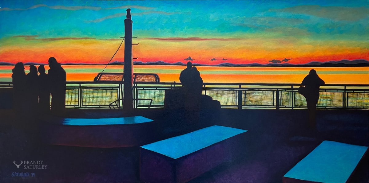 A Sunset Between Us by Brandy Saturley 