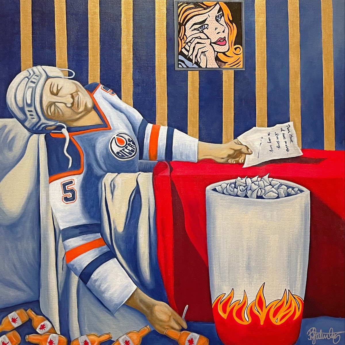Death of A Rookie by Brandy Saturley 