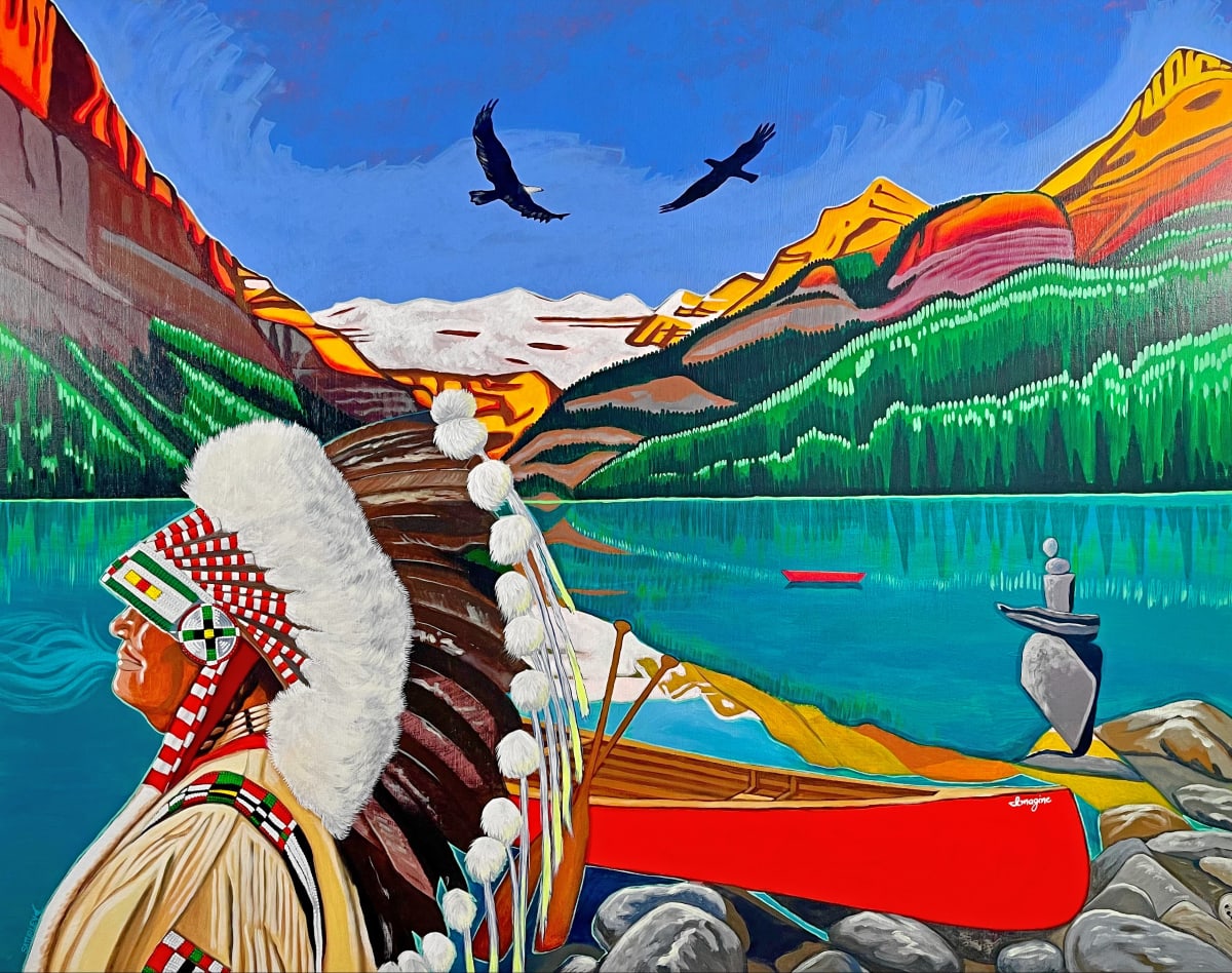 Imagine Canoe by Brandy Saturley 