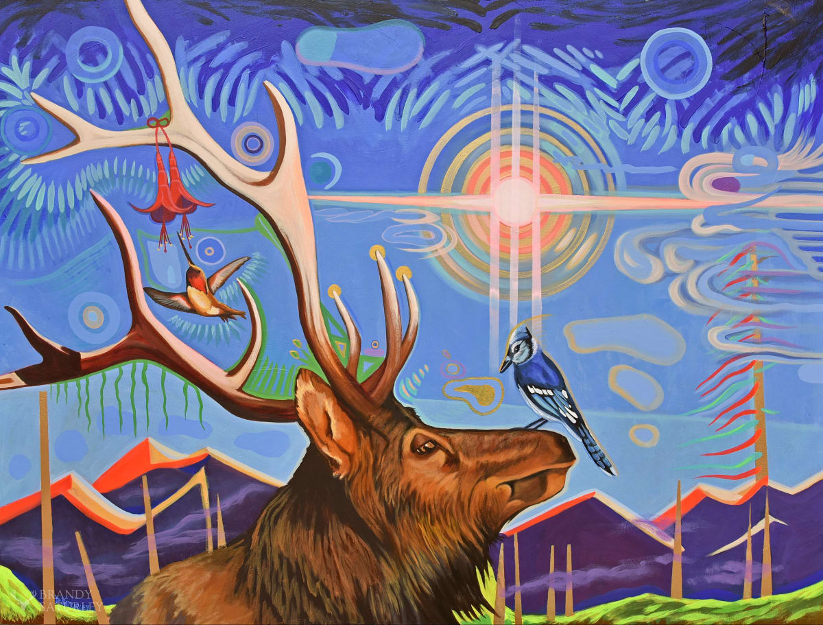Only the Blue Jay Knows by Brandy Saturley 