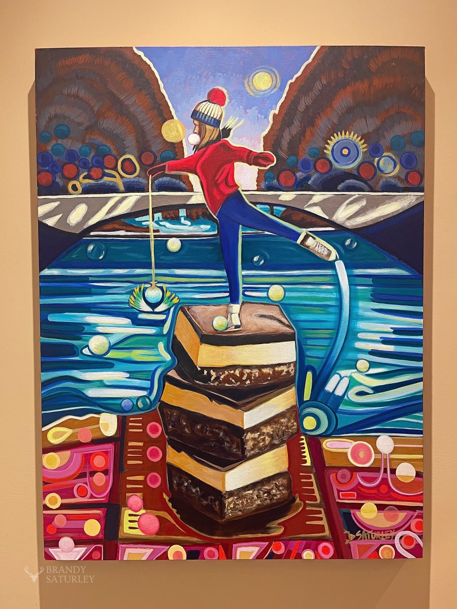 On Top of Nanaimo Bars by Brandy Saturley 