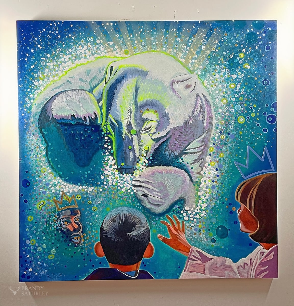 The Conversation by Brandy Saturley, Image 3.