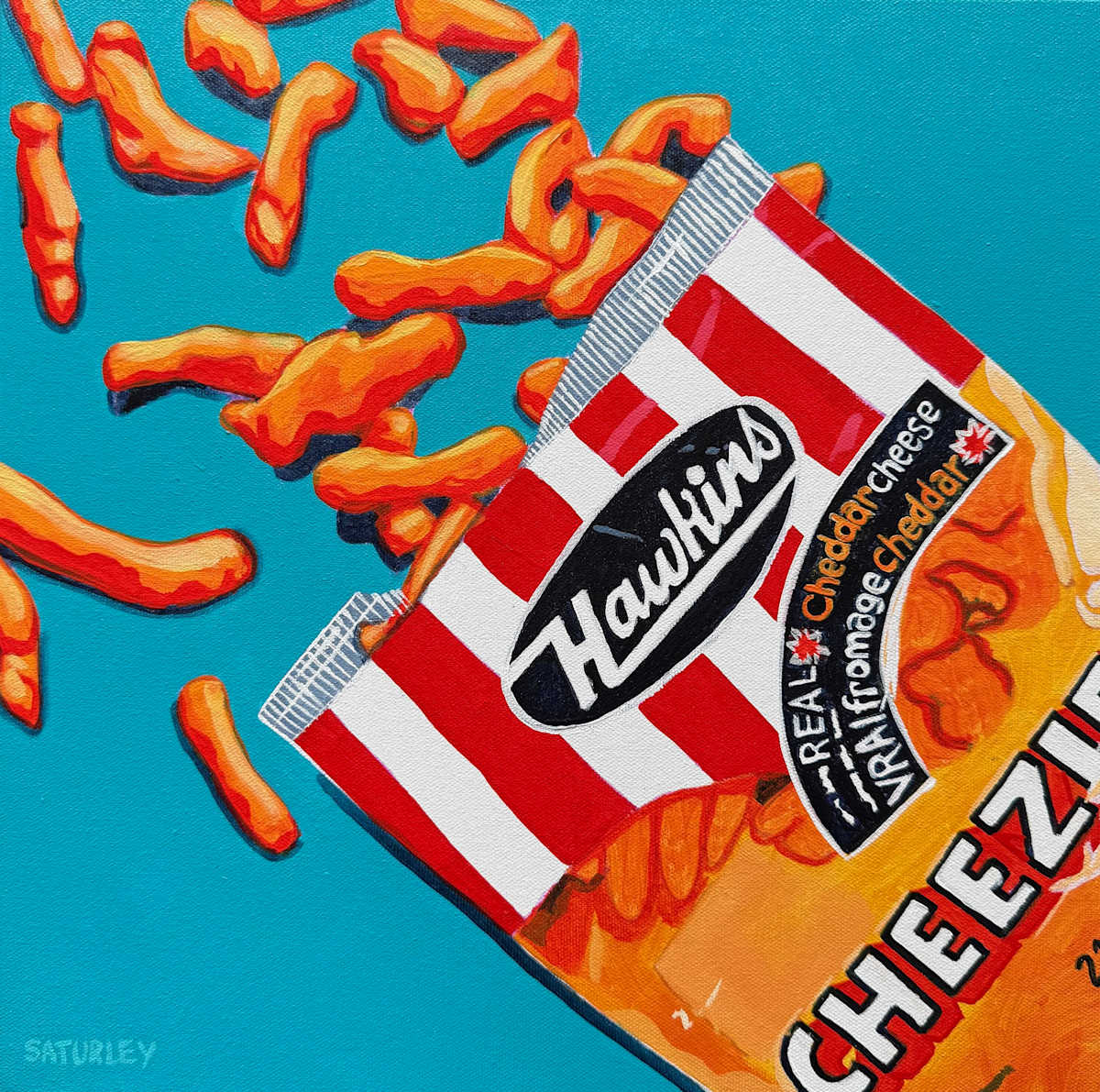 Say Cheezies! by Brandy Saturley 