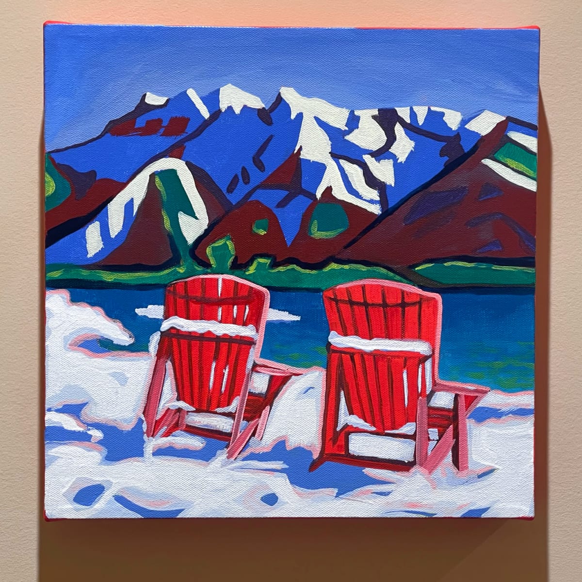 Those Red Chairs by Brandy Saturley 