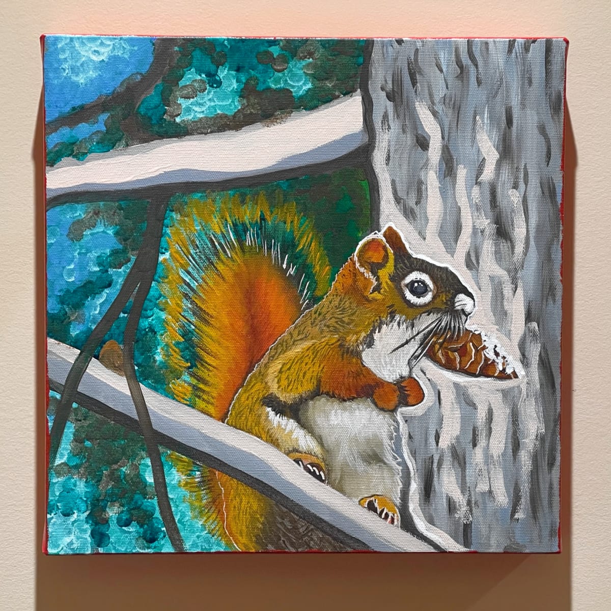Squirrel! by Brandy Saturley 