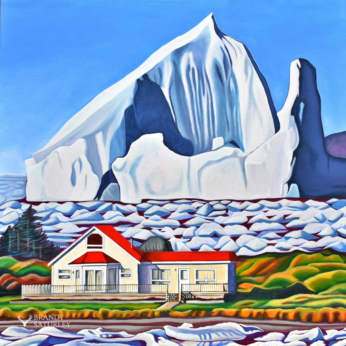 Where Icebergs Roam Free, Image 1.
