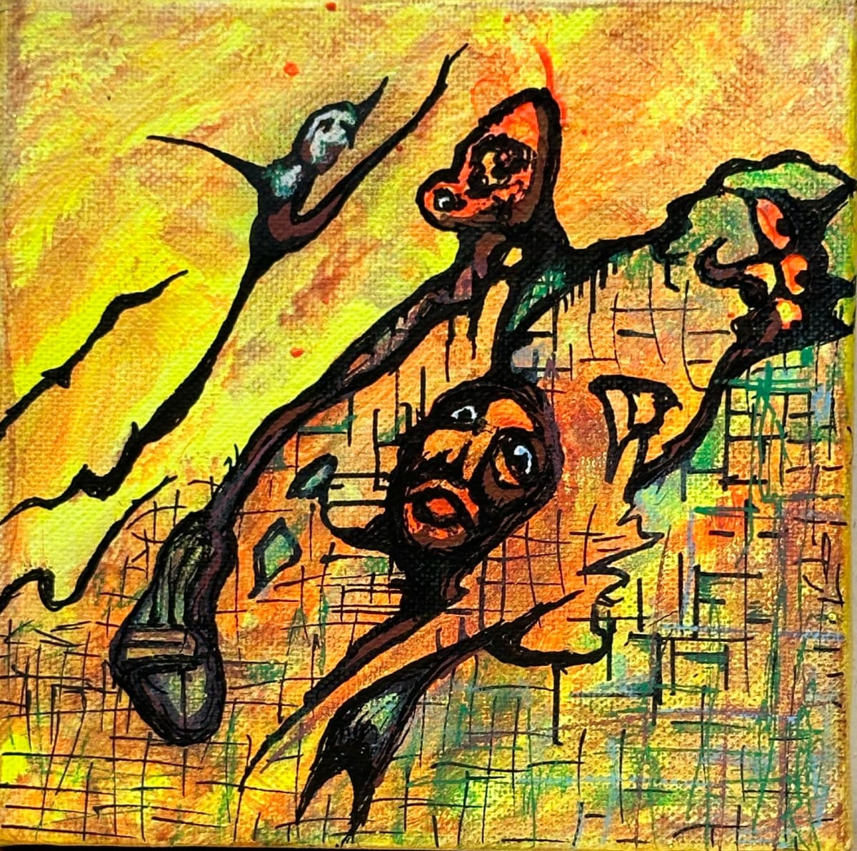 Jump Party Cat by Robert P. Schmitt 