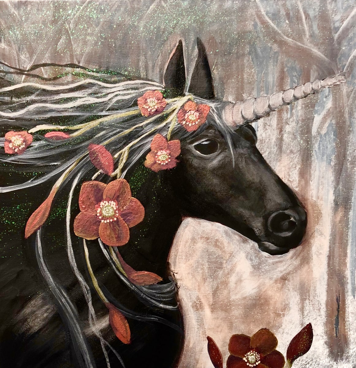 Winter Rose by Amanda Rennie 