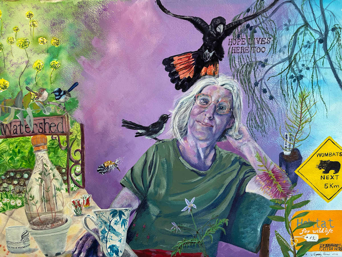 In Conversation with Sylvia by Amanda Rennie, Image 1.