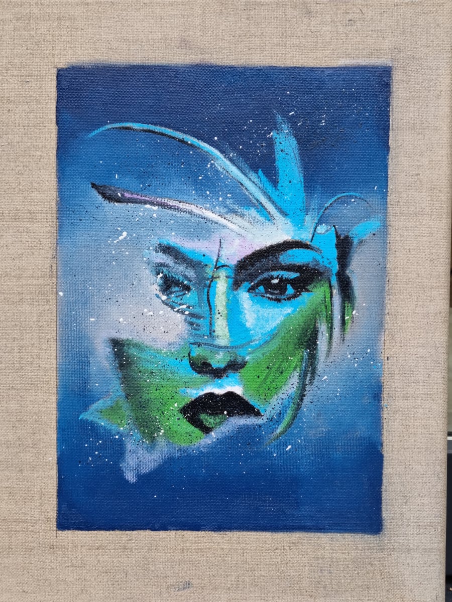 The blues  Image: The lady has the blues 