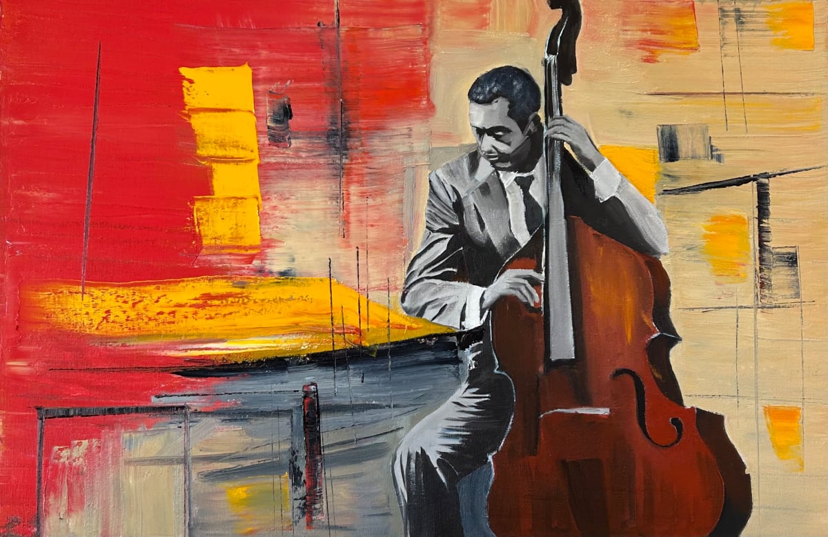 Mr Bass man by Gillian Northmore 