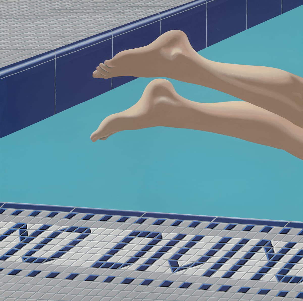 And No Running by George Halvorson, Image 1.