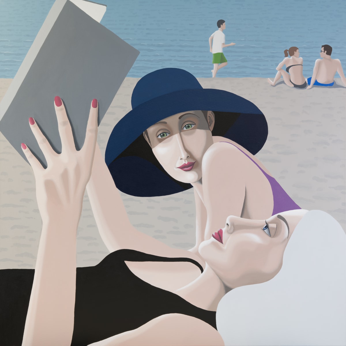 Book on a Beach by George Halvorson 