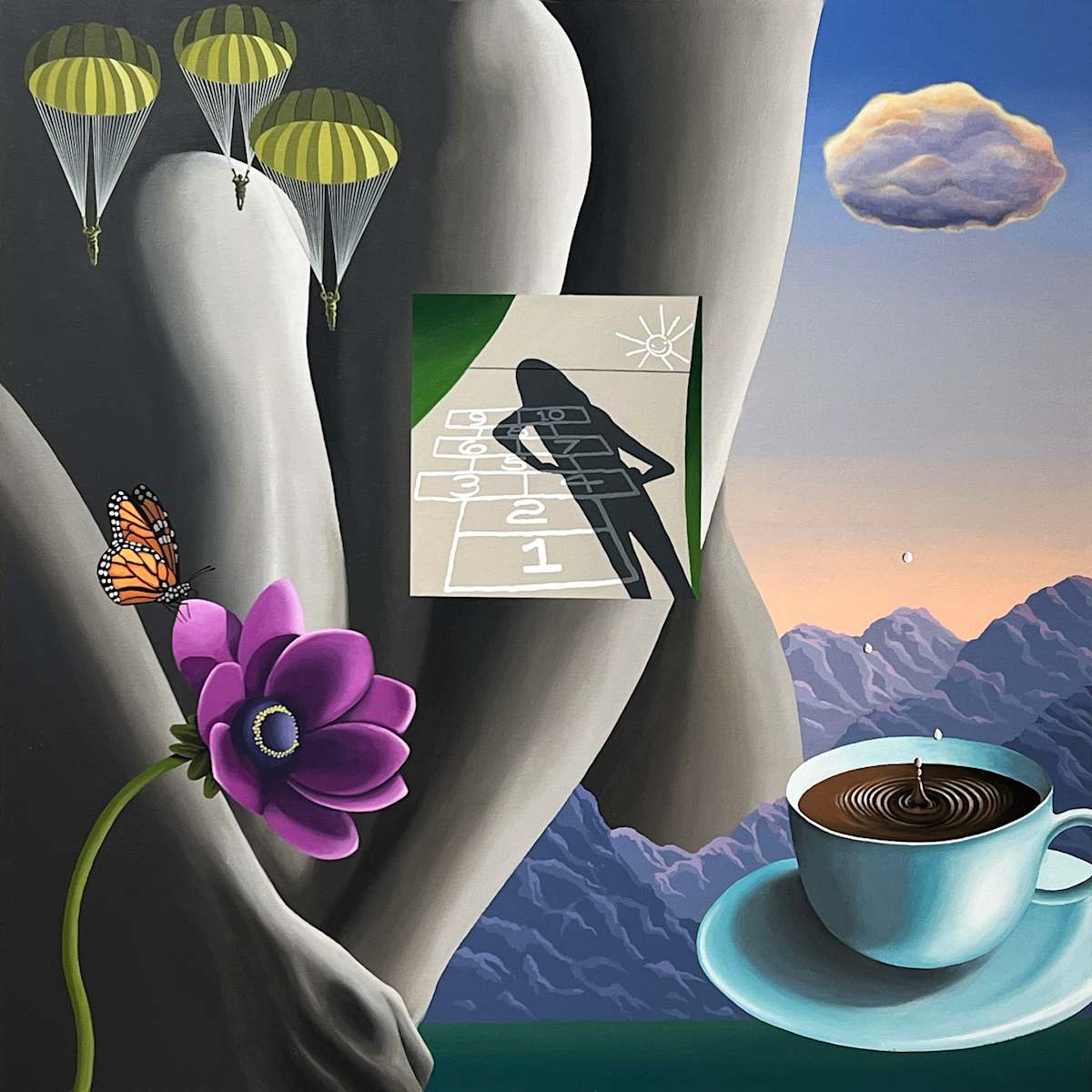 Following A Cloud Home by George Halvorson, Image 1.