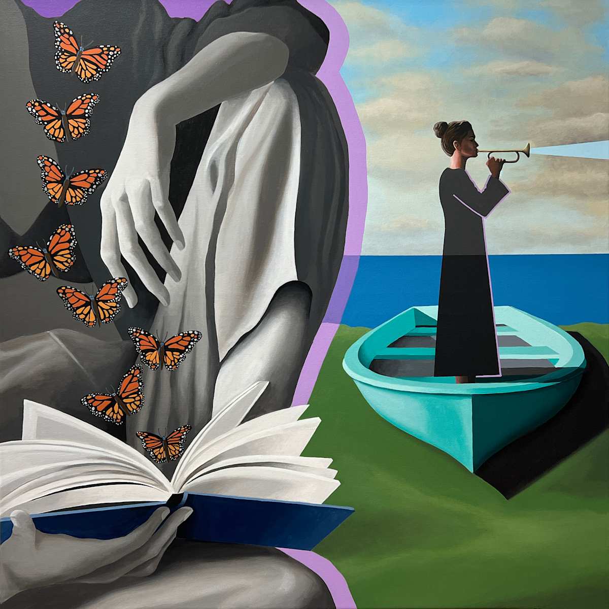 Messengers by George Halvorson, Image 1.