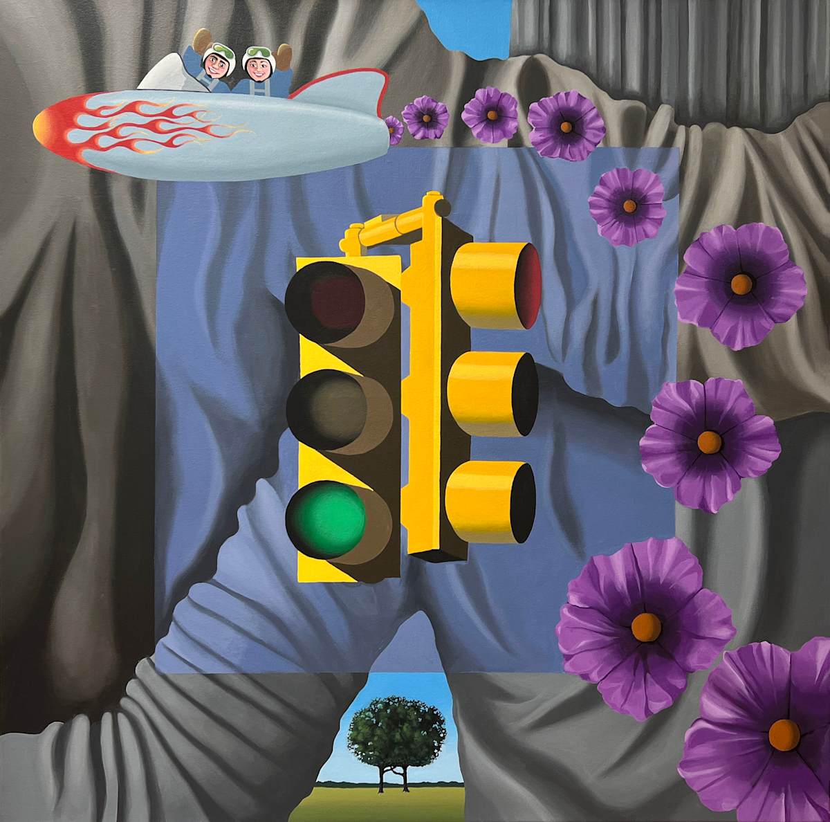 Running The Lights by George Halvorson, Image 1.
