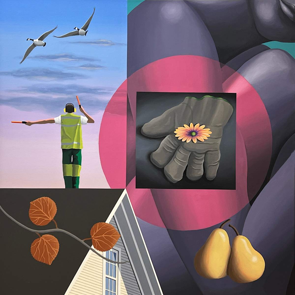 Side By Side by George Halvorson, Image 1.
