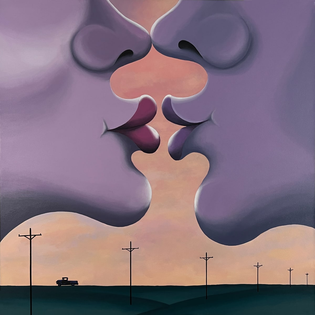 Sunset Smooch by George Halvorson, Image 1.