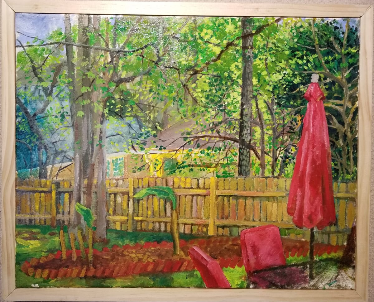 Red Umbrella by Joe Roache 