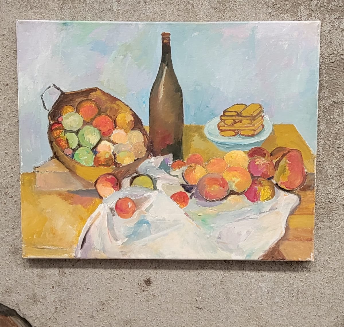 Cezanne  Still Life by Joe Roache 