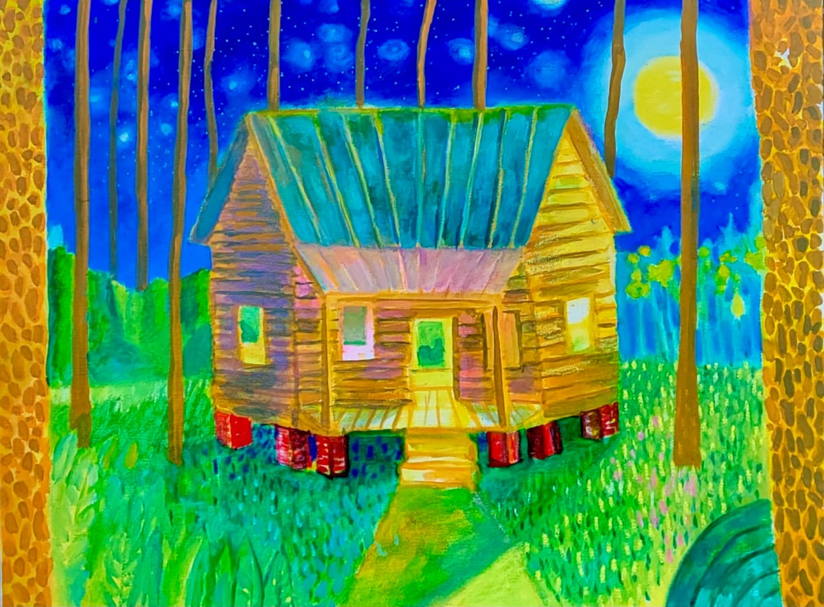 House in the Woods by Joe Roache 