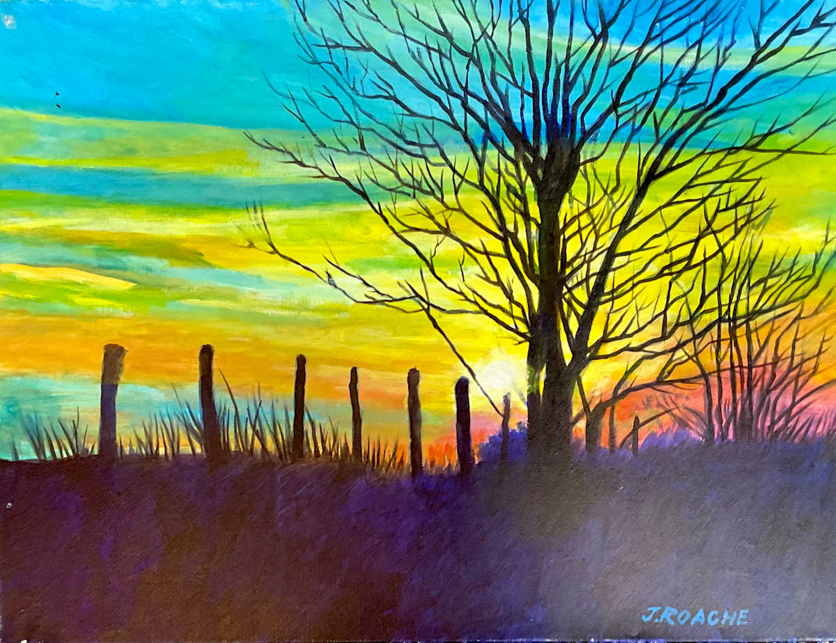 Tree Silhouette by Joe Roache 