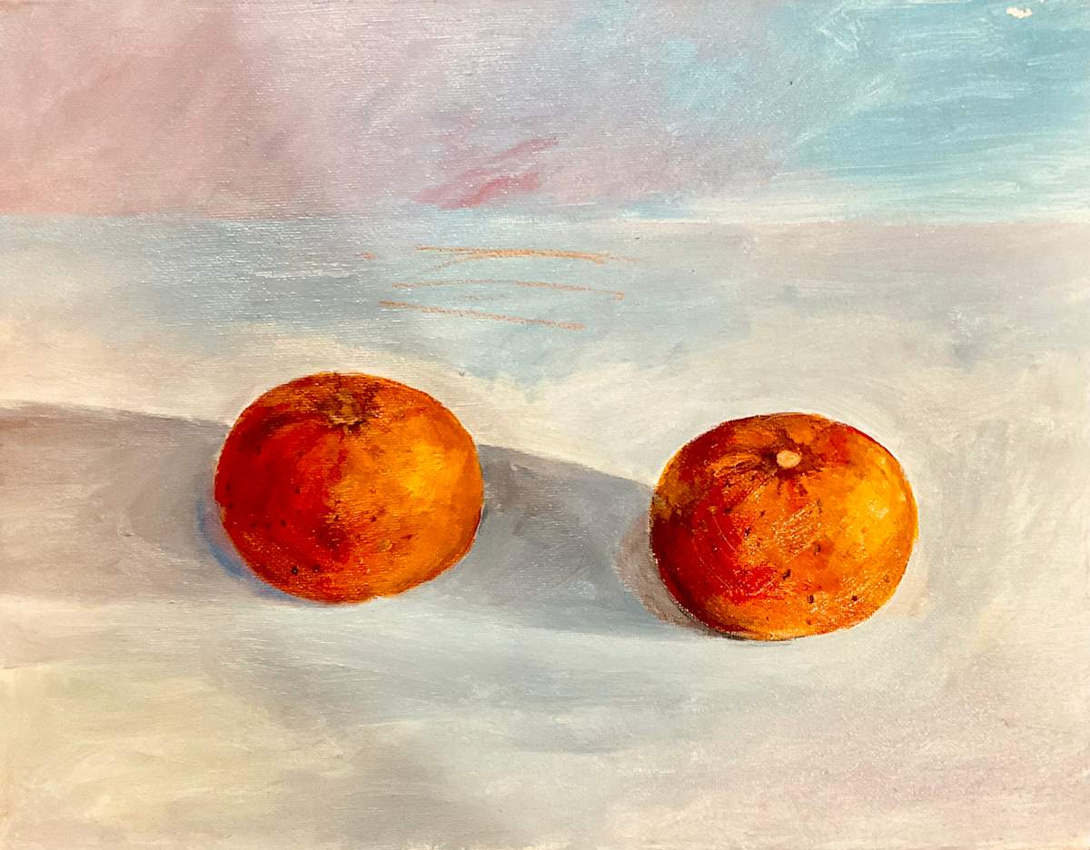 2 Oranges by Joe Roache 