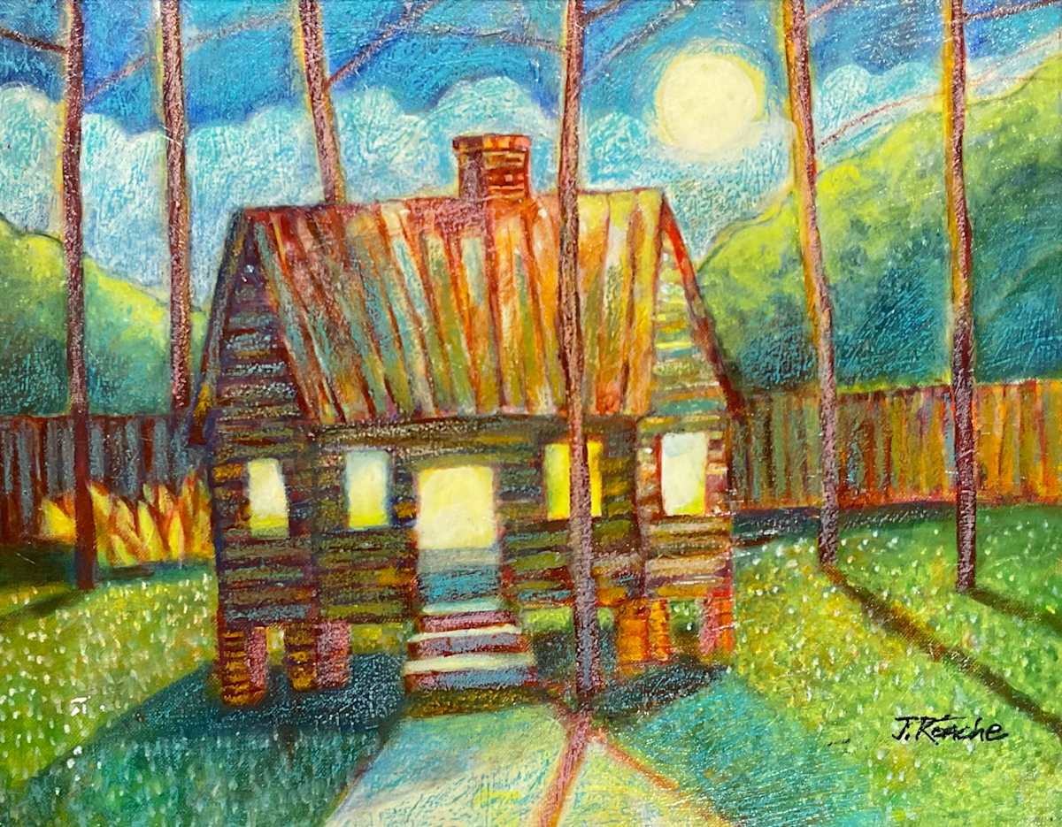 House in Wood by Joe Roache, Image 1.