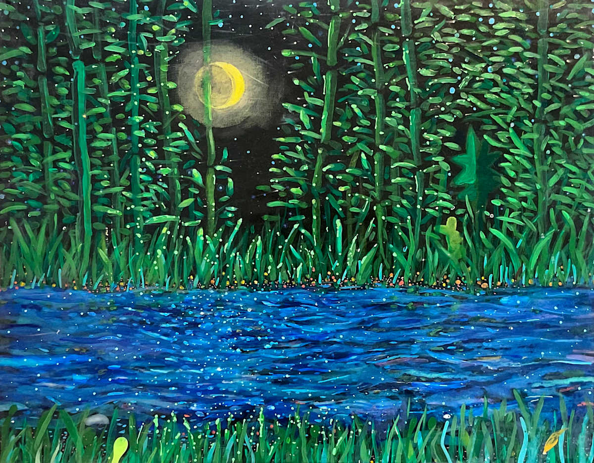 Green Night by Joe Roache 