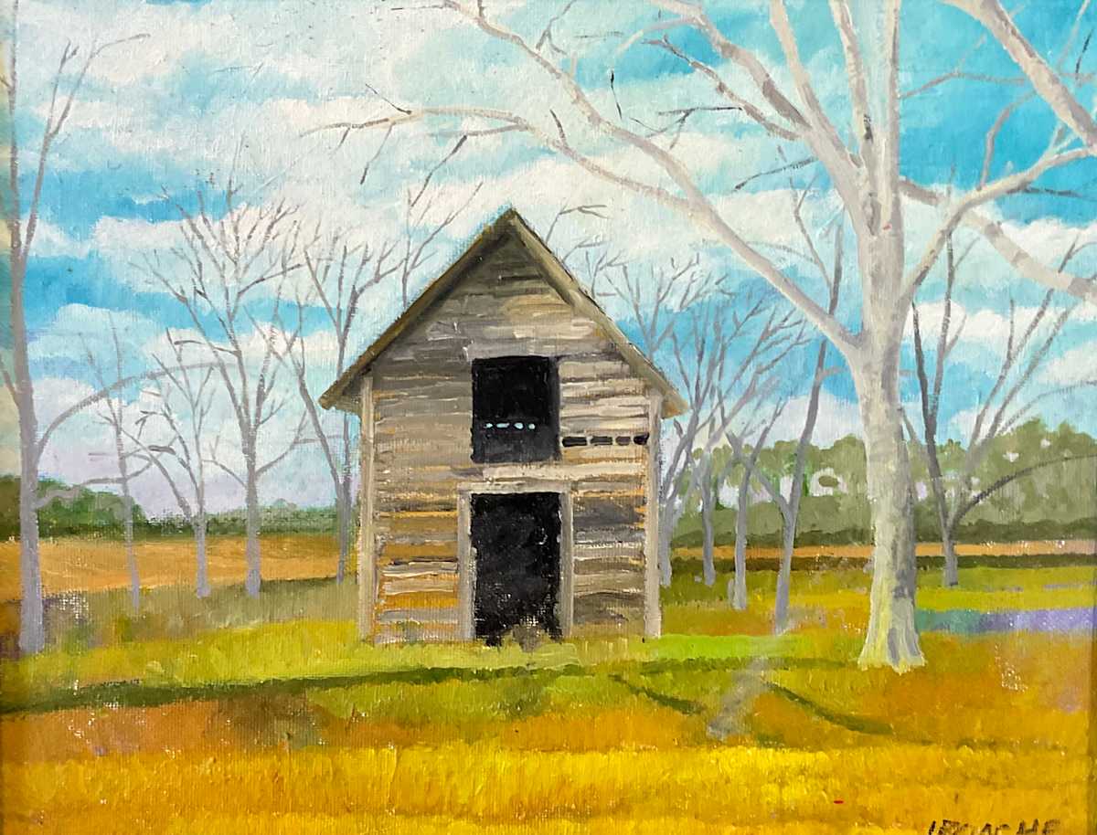 Highway 319 Barn 01 by Joe Roache 