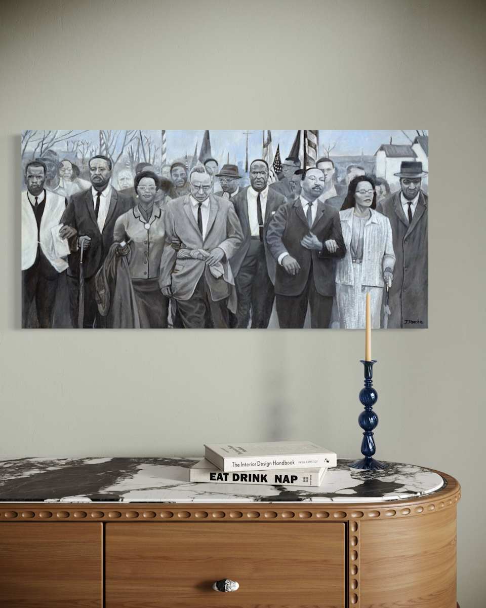 Peaceful March by Joe Roache 